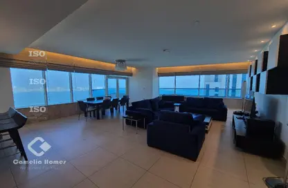 شقة - 3 غرف نوم - 5 حمامات للايجار في برج وست باي - الخليج الجنوبي - الخليج الغربي - الدوحة