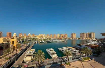 Townhouse - 1 Bedroom - 2 Bathrooms for rent in Porto Arabia Townhouses - Porto Arabia - The Pearl Island - Doha