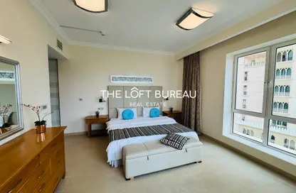 Apartment - 1 Bedroom - 2 Bathrooms for rent in Viva West - Viva Bahriyah - The Pearl Island - Doha