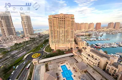 Apartment - 1 Bedroom - 2 Bathrooms for rent in Porto Arabia - The Pearl Island - Doha