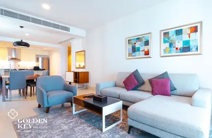 شقة - غرفة نوم - 2 حمامات للايجار في فيفا غرب - فيفا بحرية - جزيرة اللؤلؤة - الدوحة