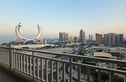 Apartment - 2 Bedrooms - 3 Bathrooms for rent in Lusail Residence - Marina District - Lusail