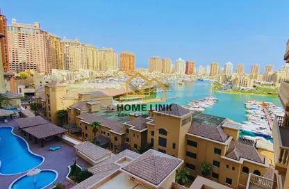 Apartment - 2 Bedrooms - 2 Bathrooms for sale in East Porto Drive - Porto Arabia - The Pearl Island - Doha