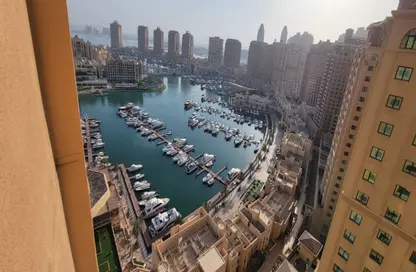 Apartment - 2 Bedrooms - 3 Bathrooms for rent in East Porto Drive - Porto Arabia - The Pearl Island - Doha