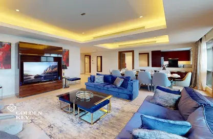 Townhouse - 3 Bedrooms - 5 Bathrooms for rent in Abraj Bay - Abraj Quartiers - The Pearl Island - Doha
