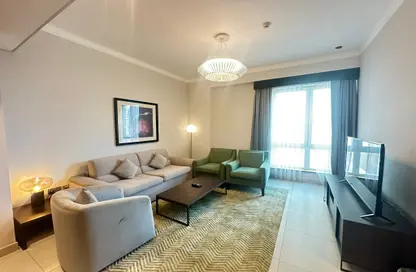 Apartment - 1 Bedroom - 2 Bathrooms for rent in Viva West - Viva Bahriyah - The Pearl Island - Doha
