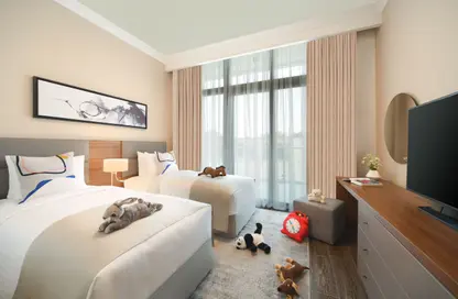 Duplex - 2 Bedrooms - 3 Bathrooms for rent in Le Mirage City Walk - Fereej Bin Mahmoud South - Fereej Bin Mahmoud - Doha