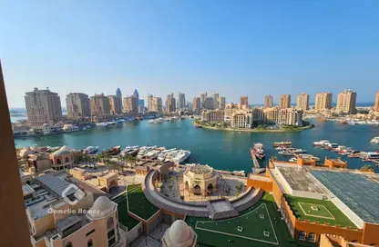Apartment - Studio - 1 Bathroom for rent in Porto Arabia - The Pearl Island - Doha