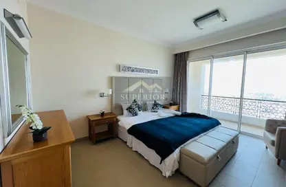 Apartment - 1 Bedroom - 2 Bathrooms for rent in Bilal Pearl Suites - Viva Bahriyah - The Pearl Island - Doha