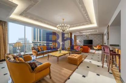 Penthouse - 3 Bedrooms - 4 Bathrooms for rent in West Bay Tower - West Bay - West Bay - Doha Penthouse - 3 Bedrooms - 4 Bathrooms for rent in West Bay Tower - West Bay - West Bay - Doha