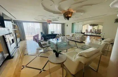 Penthouse - 7 Bedrooms - 7+ Bathrooms for rent in Viva West - Viva Bahriyah - The Pearl Island - Doha