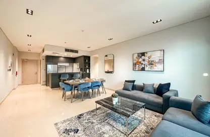 Apartment - 2 Bedrooms - 3 Bathrooms for rent in Burj Al Marina - Marina District - Lusail