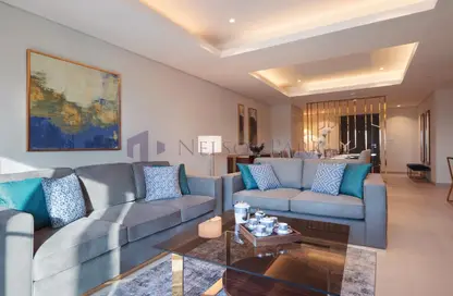 تاون هاوس - 3 غرف نوم - 4 حمامات للايجار في هيلتون الدوحة ذي بيرل ريزيدنسز - منطقة الأبراج - جزيرة اللؤلؤة - الدوحة