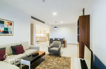 Apartment - 2 Bedrooms - 3 Bathrooms for rent in Viva West - Viva Bahriyah - The Pearl Island - Doha