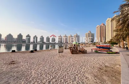 شقة - 1 حمام للايجار في فيفا غرب - فيفا بحرية - جزيرة اللؤلؤة - الدوحة