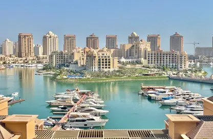 Apartment - 2 Bedrooms - 2 Bathrooms for rent in East Porto Drive - Porto Arabia - The Pearl Island - Doha