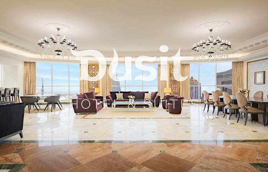 Apartment for Rent in Dusit Hotel & Suites Doha 4BR Luxury Apartment