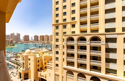 Apartment - 1 Bedroom - 1 Bathroom for sale in West Porto Drive - Porto Arabia - The Pearl Island - Doha