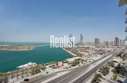 شقة - 2 غرف نوم - 3 حمامات للايجار في برج المارينا - منطقة المارينا - الوسيل