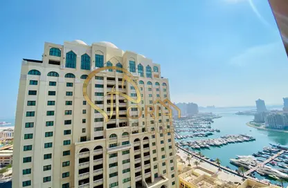 Apartment - 2 Bedrooms - 4 Bathrooms for rent in West Porto Drive - Porto Arabia - The Pearl Island - Doha
