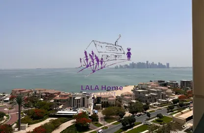 Apartment - 2 Bedrooms - 3 Bathrooms for rent in Viva Central - Viva Bahriyah - The Pearl Island - Doha
