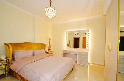 Room / Bedroom image for: Apartment - 3 Bedrooms - 4 Bathrooms for rent in Palermo - Fox Hills - Fox Hills - Lusail, Image 1