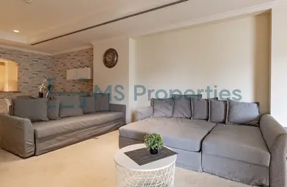 Apartment - 1 Bedroom - 2 Bathrooms for rent in East Porto Drive - Porto Arabia - The Pearl Island - Doha