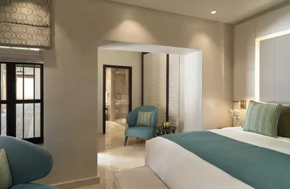 Room / Bedroom image for: Hotel Apartments - 1 Bedroom - 1 Bathroom for rent in Al Wakrah - Al Wakra, Image 1