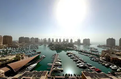 Apartment - 2 Bedrooms - 3 Bathrooms for sale in East Porto Drive - Porto Arabia - The Pearl Island - Doha
