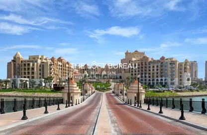 شقة - غرفة نوم - 2 حمامات للايجار في The St. Regis Marsa Arabia Island - Marsa Arabia - جزيرة اللؤلؤة - الدوحة