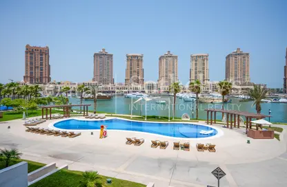 شقة - غرفة نوم - 2 حمامات للبيع في The St. Regis Marsa Arabia Island - Marsa Arabia - جزيرة اللؤلؤة - الدوحة