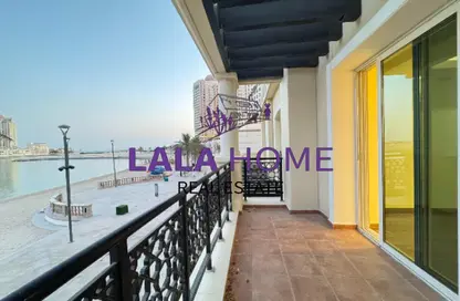 Duplex - 2 Bedrooms - 3 Bathrooms for rent in Viva East - Viva Bahriyah - The Pearl Island - Doha