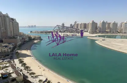 Apartment - 2 Bedrooms - 3 Bathrooms for sale in Viva West - Viva Bahriyah - The Pearl Island - Doha