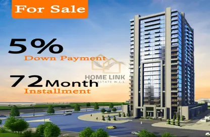 Apartment - 1 Bedroom - 2 Bathrooms for sale in Marina Tower 02 - Marina District - Lusail