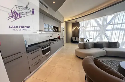 Apartment - 1 Bedroom - 1 Bathroom for rent in Jawharat Lusail - Marina District - Lusail