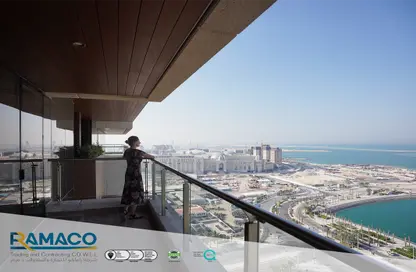 شقة - 2 غرف نوم - 2 حمامات للايجار في اف جاي 8 ريزيدينشال تاور - منطقة المارينا - الوسيل