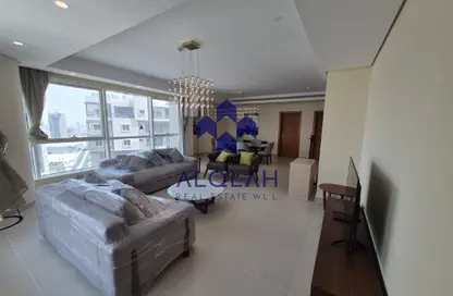 Apartment - 2 Bedrooms - 4 Bathrooms for rent in Lusail Residence - Marina District - Lusail