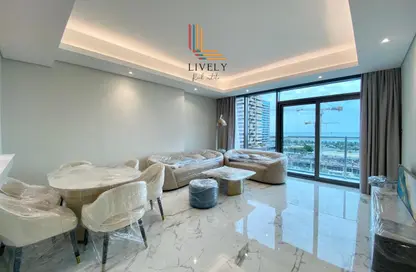 Apartment - 2 Bedrooms - 3 Bathrooms for rent in Lusail Marina Heights - Marina District - Lusail