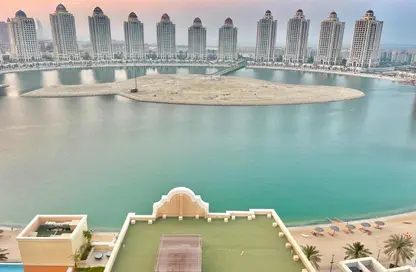 Apartment - 3 Bedrooms - 4 Bathrooms for sale in Al Mutahidah Tower - Viva Bahriyah - The Pearl Island - Doha