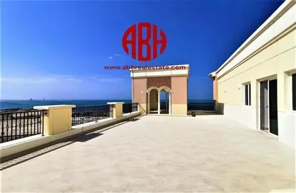 (بنتهاوس  (روف - 4 غرف نوم - 5 حمامات للايجار في فيفا غرب - فيفا بحرية - جزيرة اللؤلؤة - الدوحة