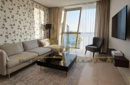 شقة - 2 غرف نوم - 2 حمامات للايجار في برج زجزاج  ب - أبراج زجزاج - الخليج الغربي - الدوحة