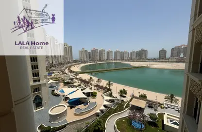 Apartment - 3 Bedrooms - 4 Bathrooms for rent in Viva East - Viva Bahriyah - The Pearl Island - Doha