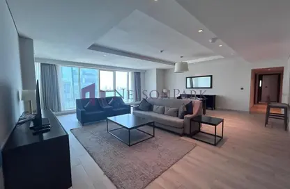 شقق فندقية - 2 غرف نوم - 3 حمامات للايجار في مساكن واجنحة سينتارا ويست باي الدوحة - شارع الدبلوماسي - الخليج الغربي - الدوحة