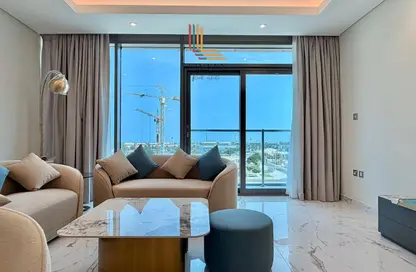 Apartment - 1 Bedroom - 2 Bathrooms for rent in Marina Tower 23 - Marina District - Lusail