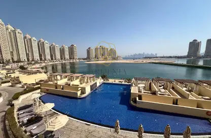 Apartment - 1 Bedroom - 2 Bathrooms for rent in Viva Central - Viva Bahriyah - The Pearl Island - Doha
