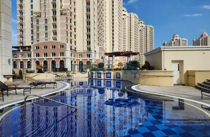 Apartment - Studio - 1 Bathroom for rent in Viva West - Viva Bahriyah - The Pearl Island - Doha