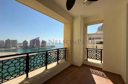 Apartment - Studio - 1 Bathroom for rent in Viva West - Viva Bahriyah - The Pearl Island - Doha