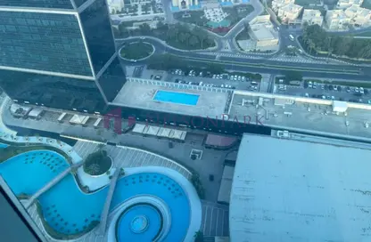 Apartment - 1 Bedroom - 2 Bathrooms for rent in Zig Zag Tower B - Zig Zag Towers - West Bay - Doha
