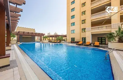 شقة - غرفة نوم - 1 حمام للايجار في 2 ريجينسي بيرل - ريجينسي بيرل 2 - جزيرة اللؤلؤة - الدوحة