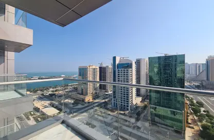 شقة - 2 غرف نوم - 3 حمامات للايجار في برج مارينا 23 - منطقة المارينا - الوسيل